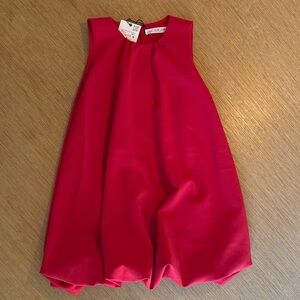 Zara Sleeveless Red Kids Dress